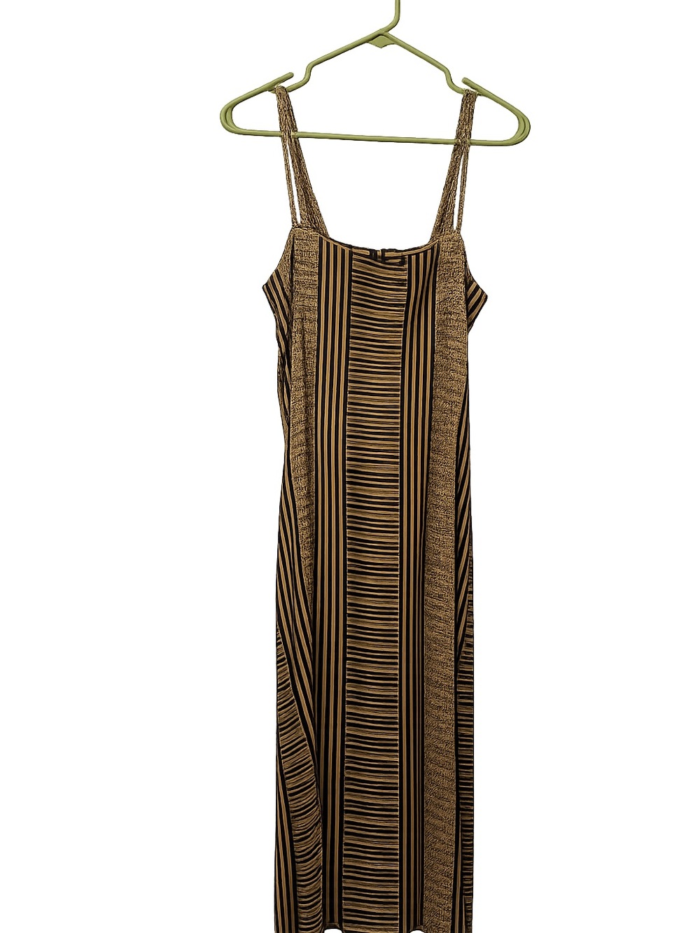 African print slip dress